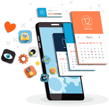 ReactJS web development feature illustration